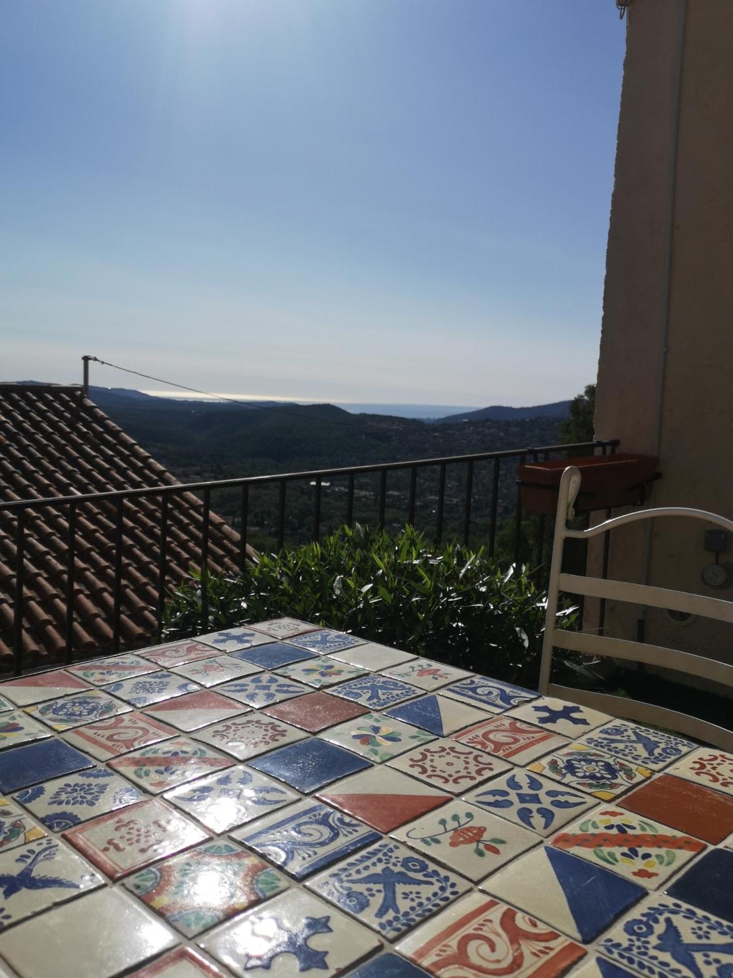 Vue Mer, Au Calme, Avec Jardin ! Speracedes Exterior photo